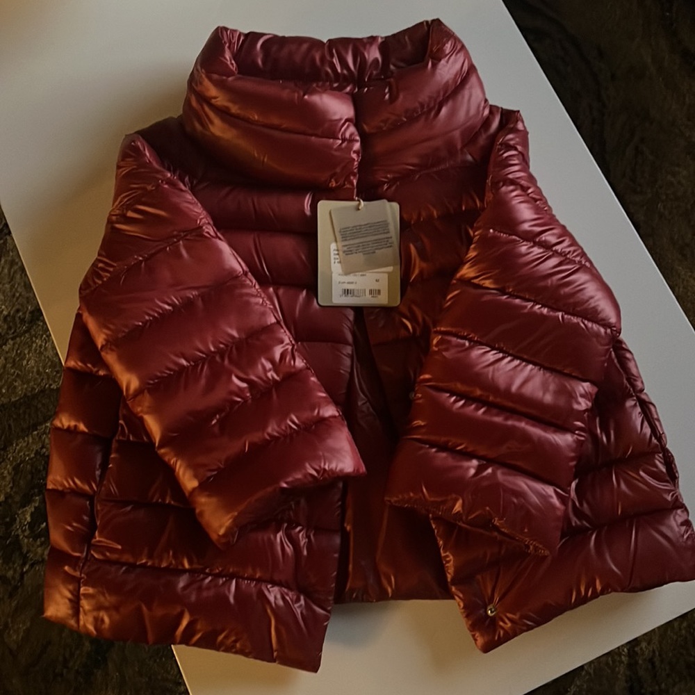 Beautiful Sofia herno rusty coat